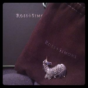 Unicorn pin Ross Simons